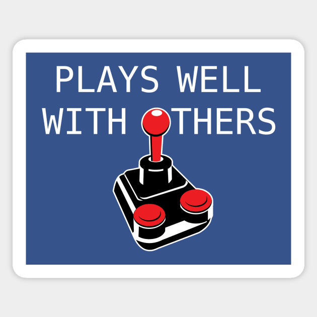 Plays Well With Others Gaming Sticker by fizzyllama